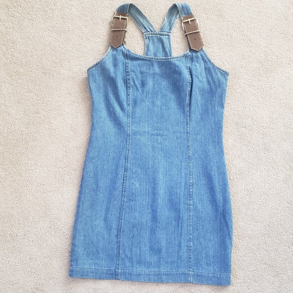 Tickets Vintage Denim Jumper Dress